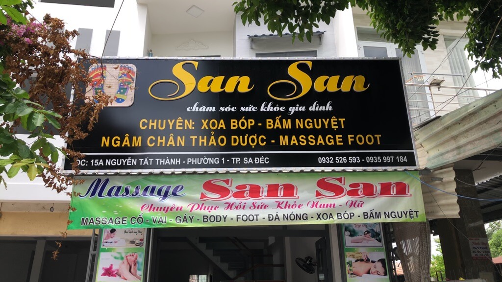 massage sa đéc san san địa điểm